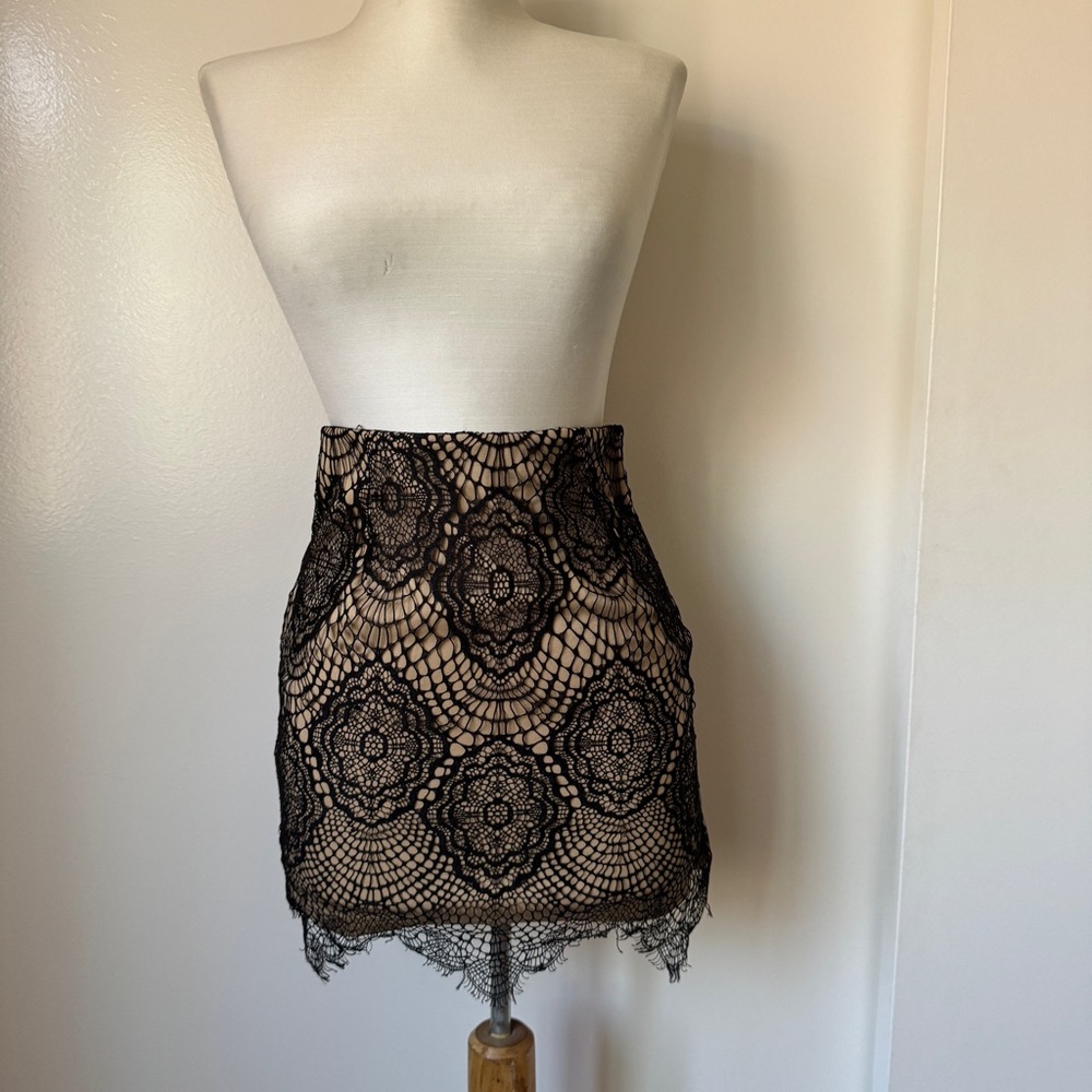Stella Laguna Beach Black Mini Pencil Skirt